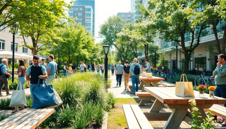 Engaging scene from https://www.unsustainablemagazine.com showcasing a vibrant community promoting sustainable living.