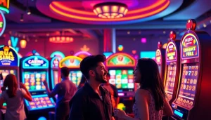 Menangkan jackpot di situs slot yang menarik dan berwarna-warni dengan pemain antusias.