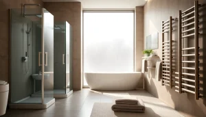 Entdecken Sie die hochwertiger Sonni sanitär Produkte in einem stilvollen Badezimmer mit eleganten Designs.