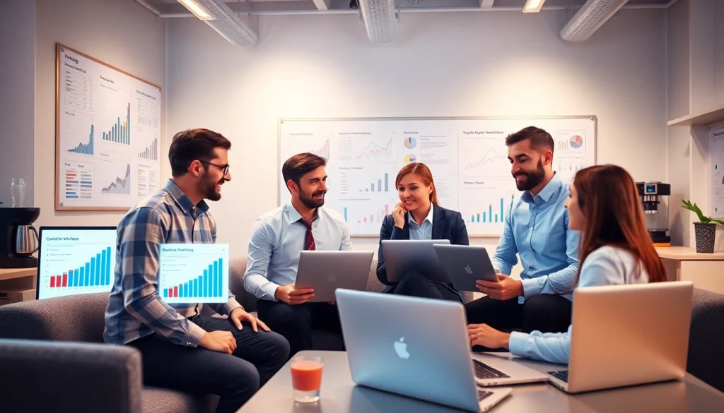 Boost your marketing strategies at https://vj88.online/ with a dynamic team collaboration scene.