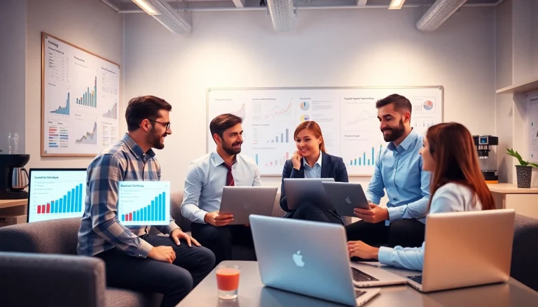 Boost your marketing strategies at https://vj88.online/ with a dynamic team collaboration scene.