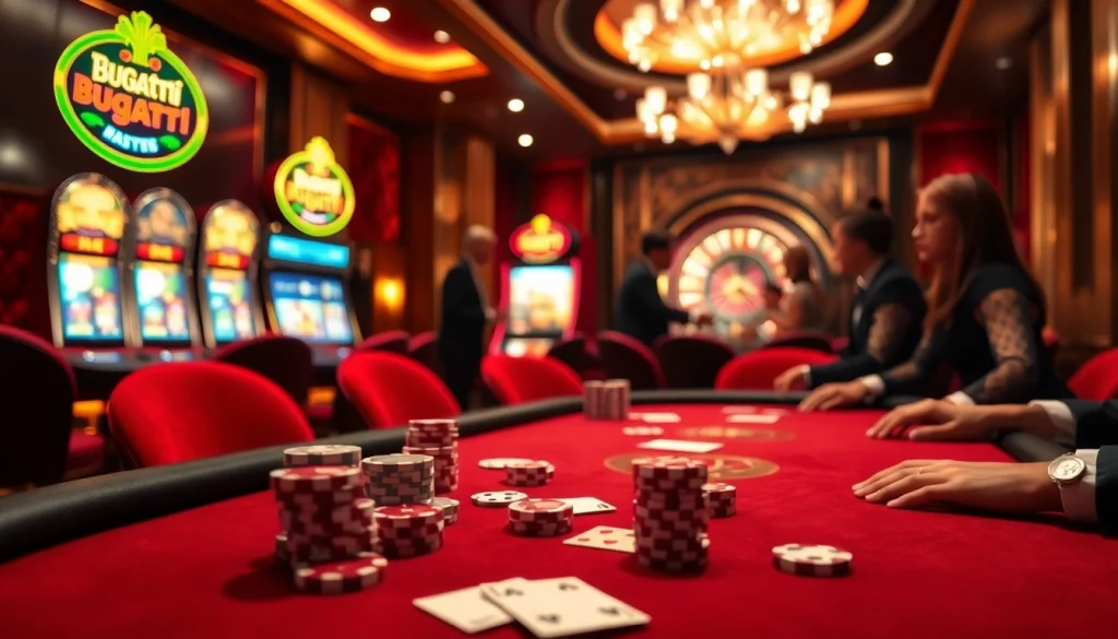 Experience thrilling gameplay and luxury at Bugatti8 casino with vibrant games and elegant designs.