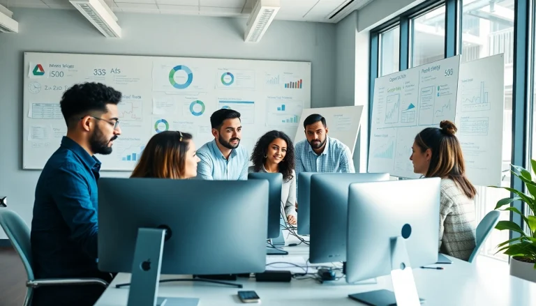 Create effective google ads edmonton strategies with a collaborative marketing team in action.