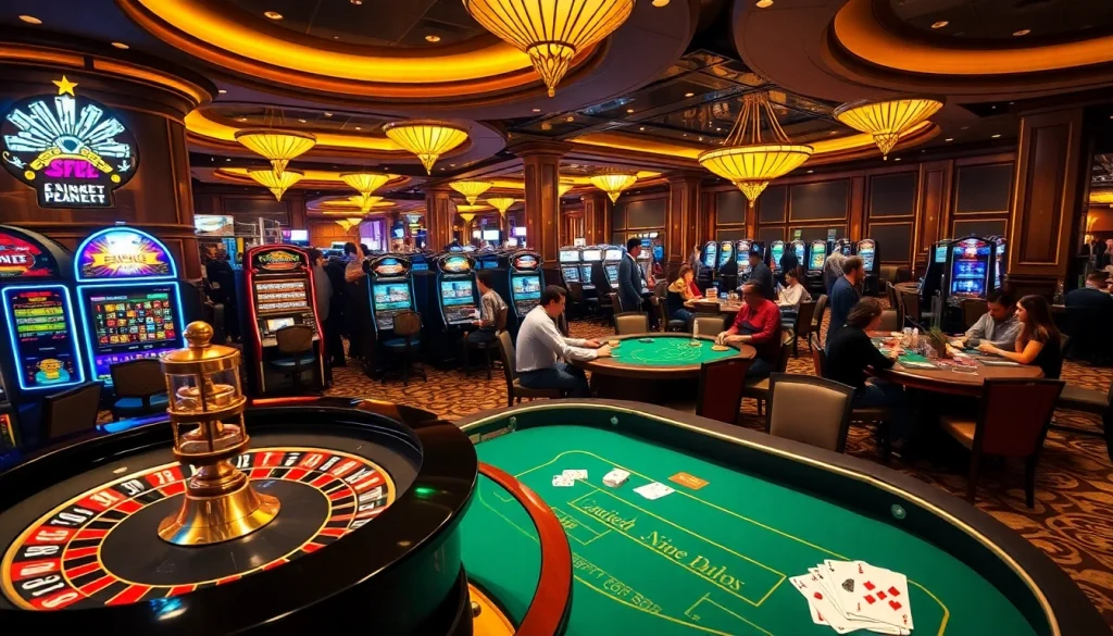 Engage in exciting casino gameplay at https://kingarthurcafe.com/menu with vibrant slot machines and tables.