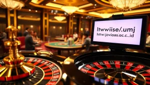 Exciting roulette action at https://journal.unj.ac.id/ casino scene with colorful chips and players engaged.