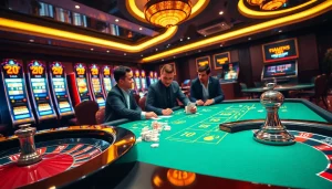 Experience high-stakes action at 32win3 with players engaged in a thrilling poker game.