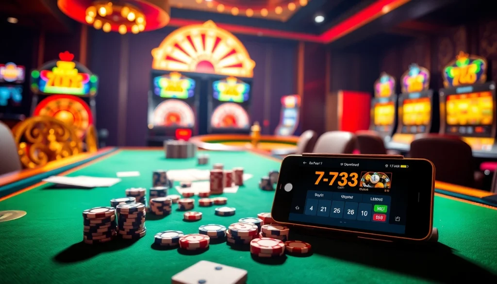 Experience the thrill of 733bet Download with vibrant casino games and exciting betting elements.