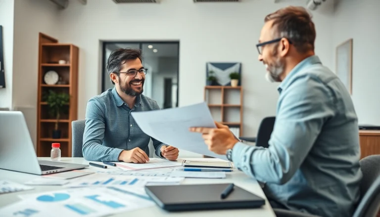 Biuro rachunkowe dla firmy budowlanej – zdjęcia przedstawiające profesjonalnych księgowych wspierających klientów w finansach związanych z budową.