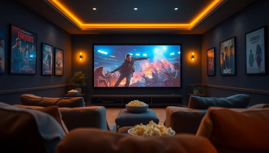 Enjoy a cozy home theater experience watching filme online gratis with family and friends.