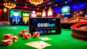 Experience the thrill of gambling with 6666bet Download on a sleek smartphone!