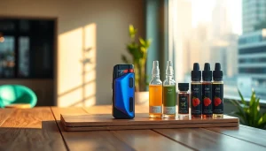 High-quality pod kit showcasing sleek design and vibrant colors for vaping enthusiasts.