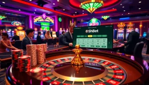Experience luxurious gaming at https://shbet.id/ with vibrant casino tables and exciting action.