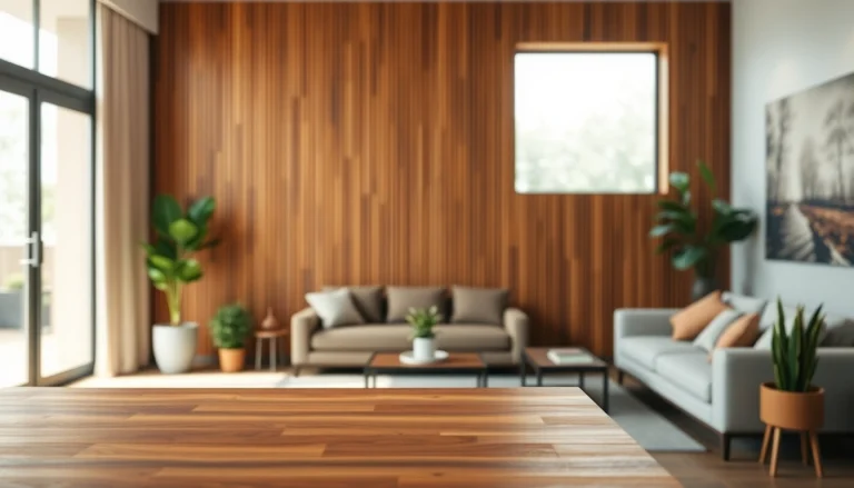 Showcasing a stunning wood slat wall in a modern living room setting with warm decor.