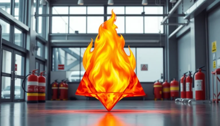 Analyze the fire tetrahedron's components in a professional safety training environment.