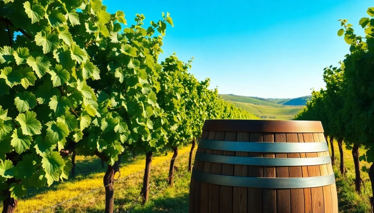 Experience the serenity of Sacramento Wineries with picturesque vineyards and rustic charm.