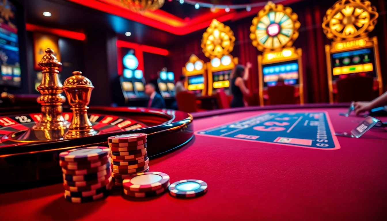 Experience the thrill of RR888 as players enjoy high-stakes poker at a luxurious casino.