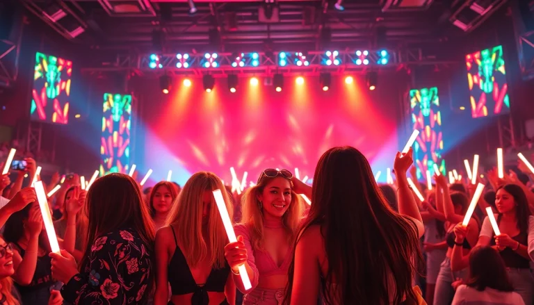 Exciting Blackpink news featuring the band performing live at a concert.