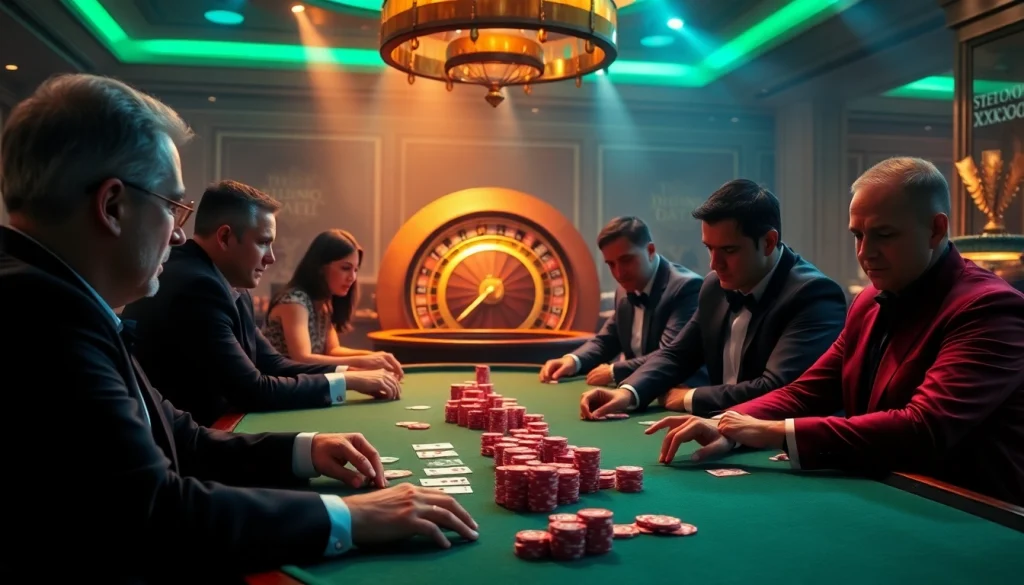 Experience high-stakes poker action at https://xx88.day/, featuring engaging players and a luxurious atmosphere.