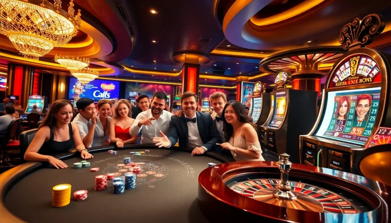 Rasakan keseruan Datukwin dengan permainan kasino yang berwarna-warni dan para pemain yang antusias.