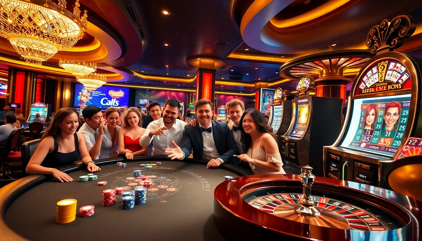 Rasakan keseruan Datukwin dengan permainan kasino yang berwarna-warni dan para pemain yang antusias.