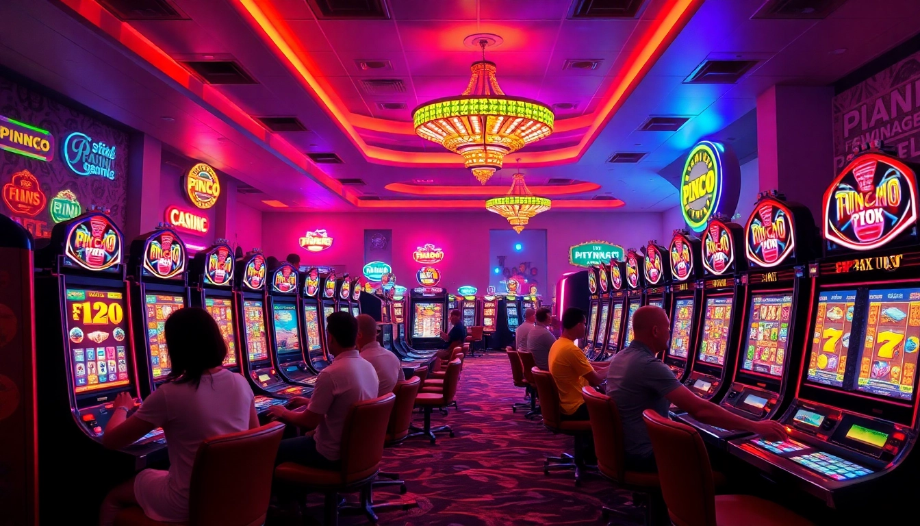 Pinco Casino durust rey müasir oyun atmosferində çiçəklənir, müştərilərin müsbət əhval-ruhiyyəsi.