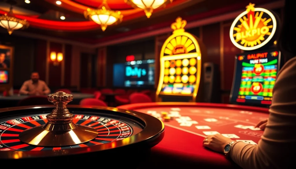 Experience the thrill of betting at https://okfun.uk.net/ with vibrant casino visuals.