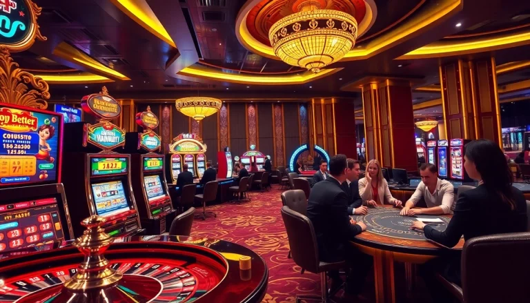 Experience luxury gambling at https://uu88ae.com/ with vibrant casino visuals and games in action.