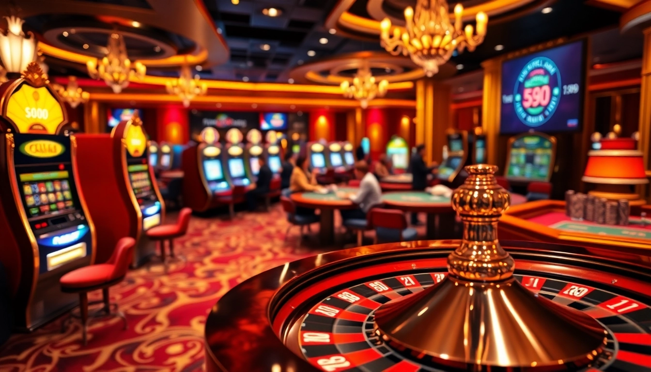 Vivez l'excitation du meilleur casino en ligne avec des joueurs dynamiques autour d'une table de roulette.