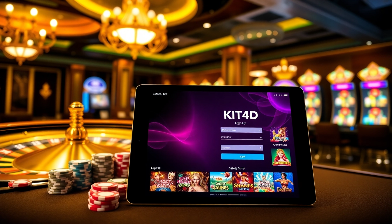 Masuk ke KIT4D untuk akses eksklusif ke pengalaman bermain game online premium.