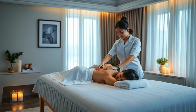 전문 치료사와 함께하는 고요한 호텔 객실에서의 수원출장마사지 세션.