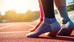 Explore high-performance running socks designed for durability and comfort.