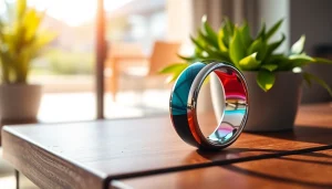 Elevate your wellness routine with the stylish Health Ring, designed for modern fitness enthusiasts.