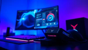 Explore the Best Cronus zen script settings with a vibrant gaming setup for optimized performance.